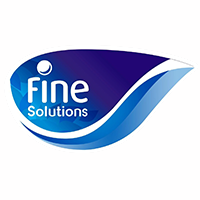 Fine Solutions logo, proud strategic member of MEFMA - Middle East Facility Management Association