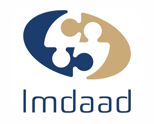 Imdaad logo, proud strategic member of MEFMA - Middle East Facility Management Association