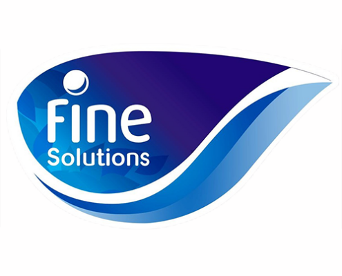 Fine Solutions logo, proud strategic member of MEFMA - Middle East Facility Management Association