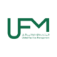 United Facilities Management (UFM) logo, proud strategic member of MEFMA - Middle East Facility Management Association
