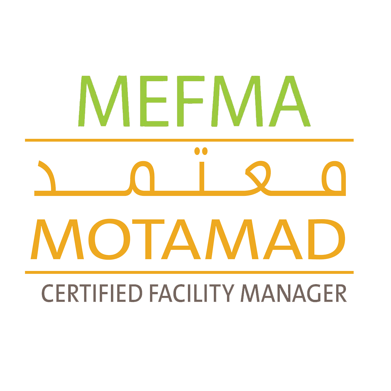 MOTAMAD certified facility manager logo