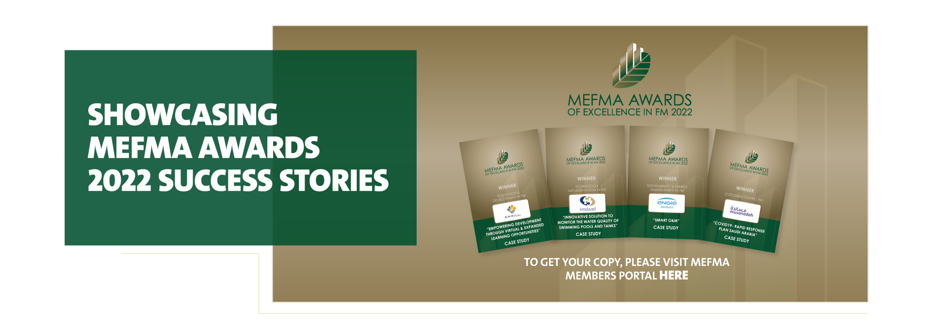 Number of digital copies of MEFMA awards 2022