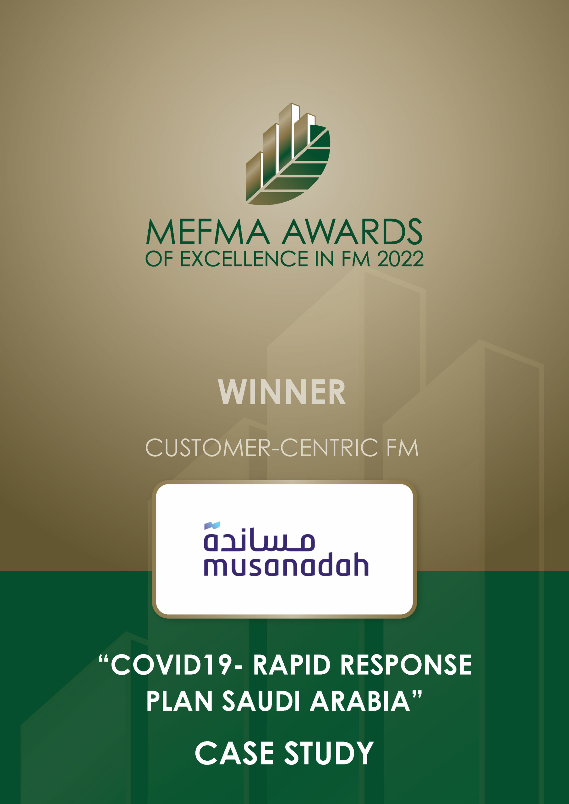 MEFMA awards 2022 winner Musanadah - customer centric FM