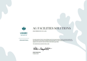 AGFS Joins U.S. Green Building Council 