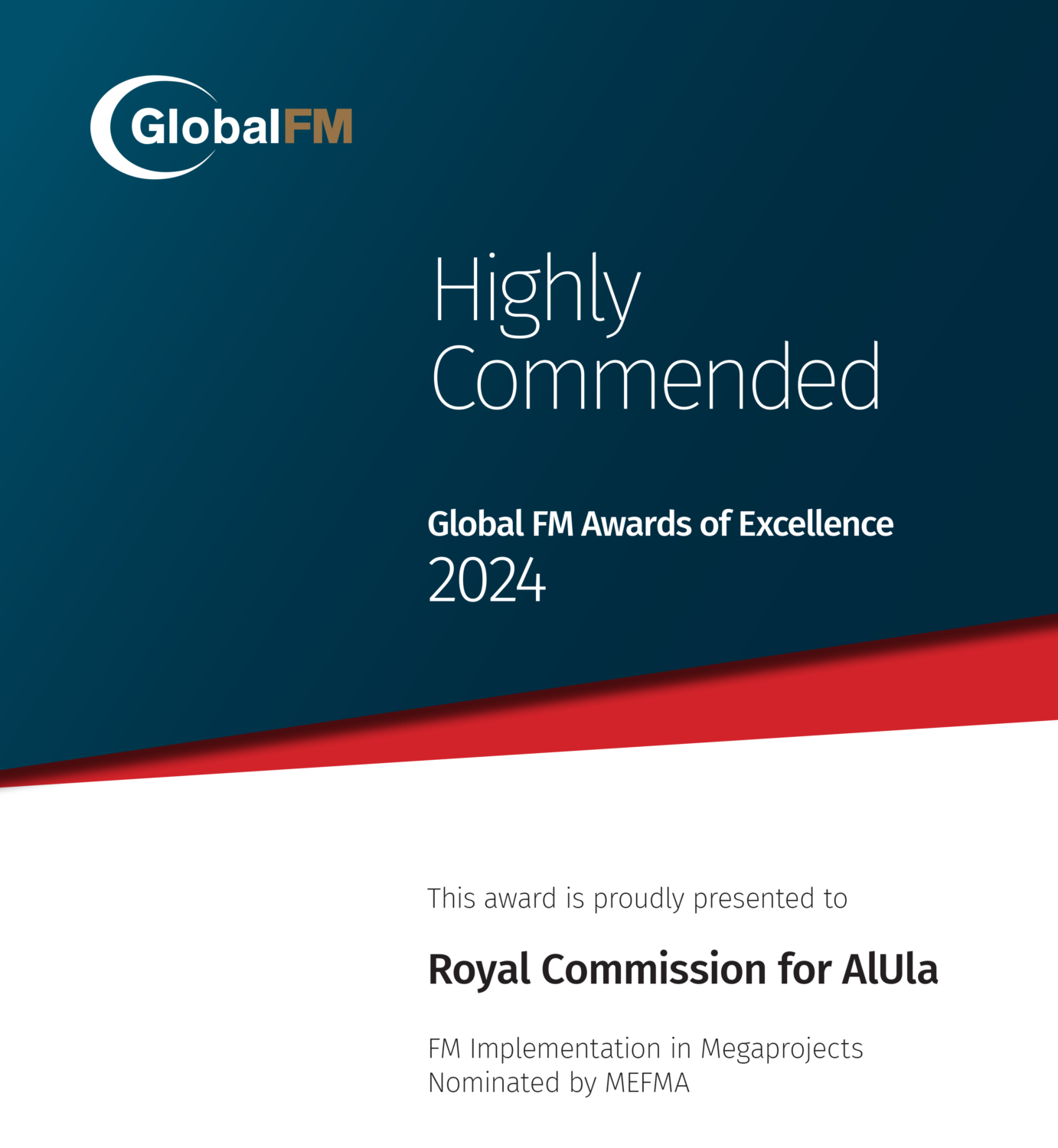 Global FM Awards Of Excellence - MEFMA