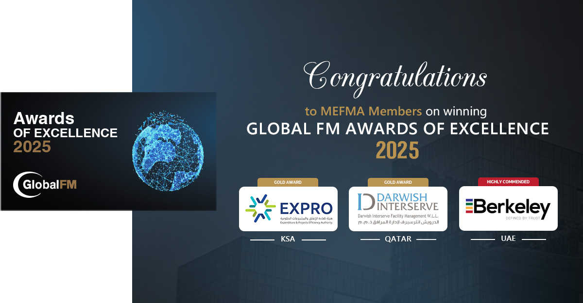 Global Recognition for MEFMA Members in the Global FM Awards of Excellence 2025