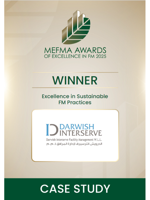 التميز في ممارسات الاستدامة في إدارة المرافق
