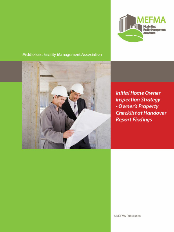 Initial Home Owner Inspection Strategy - Owner